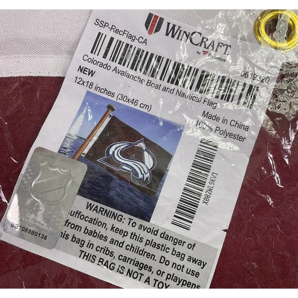 Desert Cactus Colorado Avalanche Flag NHL Hockey League *NEW*